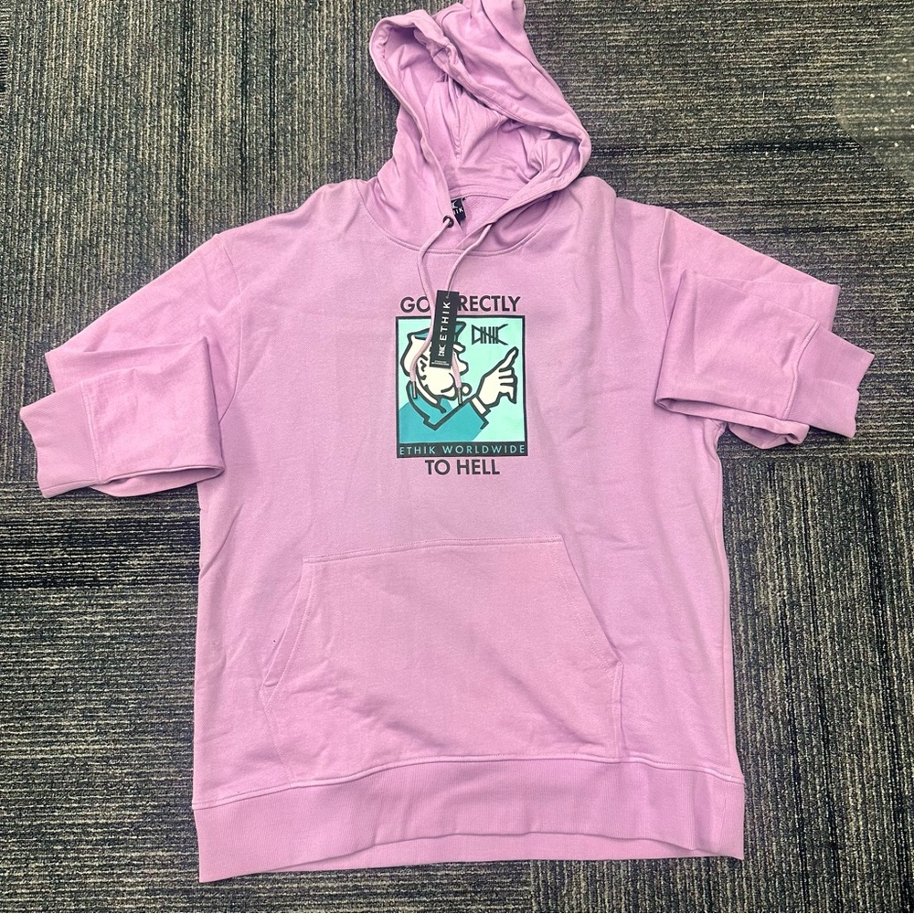 XXL Ethik Purple Hoodie